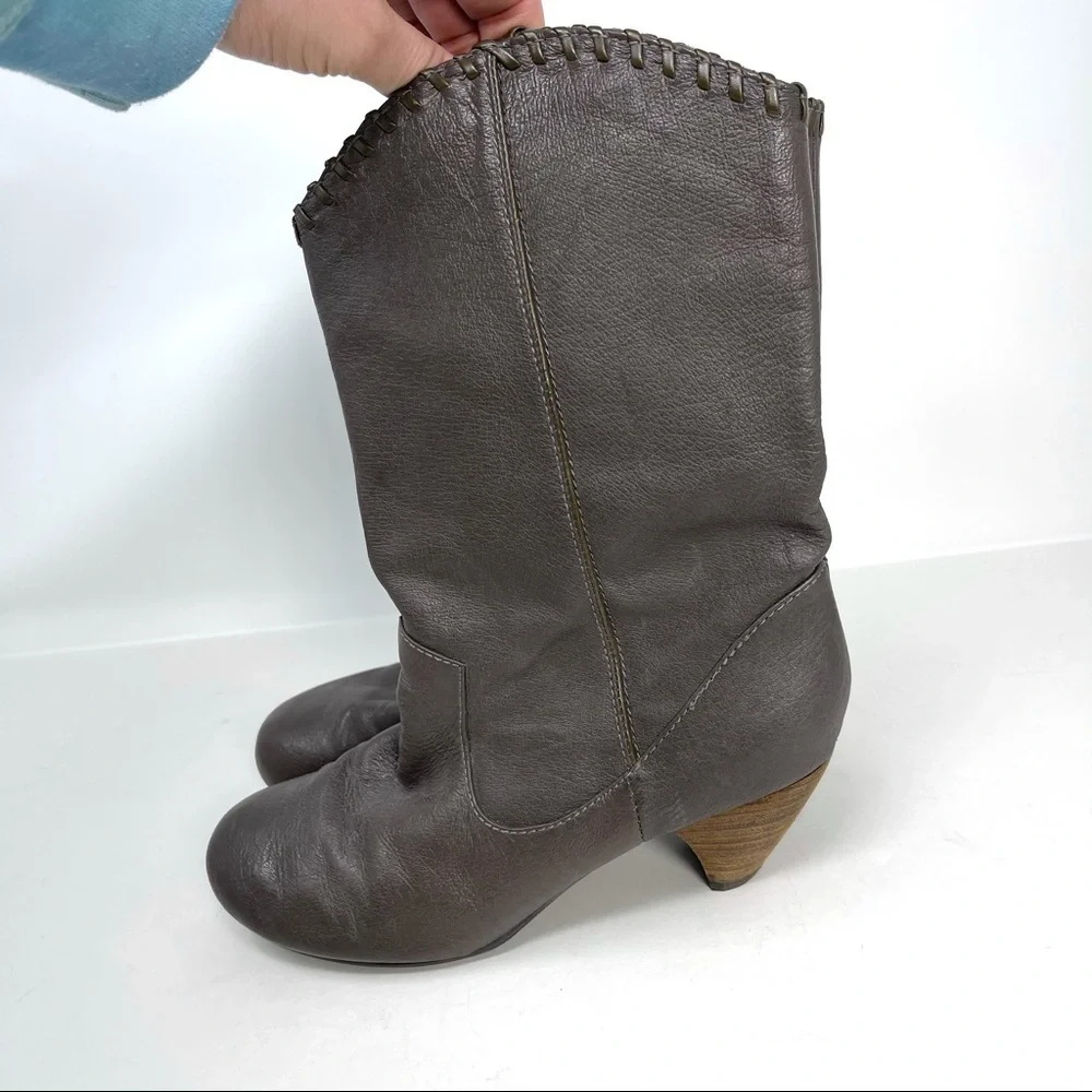 BC Footwear western boots mid calf grey - Picture 5 of 7
